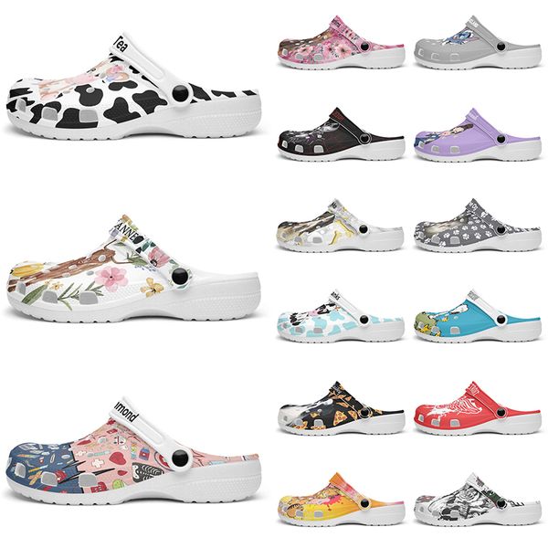 

Customized clean exquisite fashionable precious beautiful Diy shoes for men and women's indoor slippers 81709