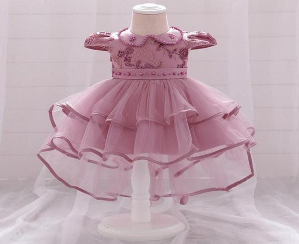 

girl039s dresses 024m girls born 1st birthday dress for baby girl butterfly baptism wedding princess5546244, Red;yellow