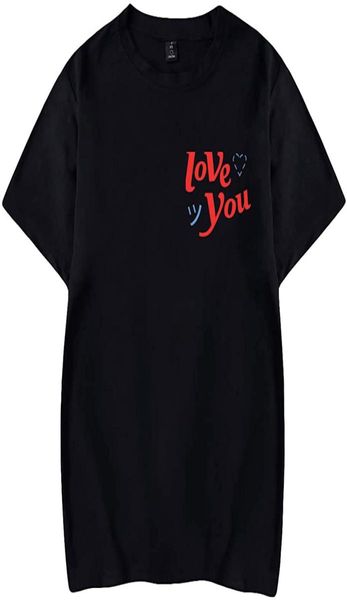 

kelly wakasa love you tshirt short sleeve clothing0128448241, White;black