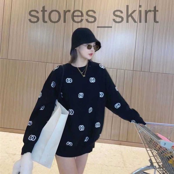 

women's sweaters designerwomen's sweaters delicate embroidered sweater woman autumn and winter slim large undershirt loose casual, White;black