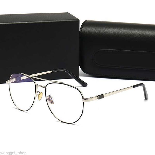 

new hexagonal women sunglass frame blue light blocking pilot style gold silver gun black prescription glasses optical lenses girl gifts mens