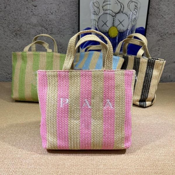 

luxury beach bag straw shoulder bags summer weave beach bag designer handbag clutch hollow out travel tote crossbody