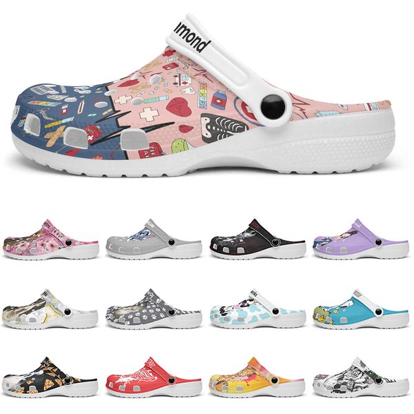 

Customized clean exquisite fashionable precious beautiful Diy shoes for men and women's indoor slippers 42-101893