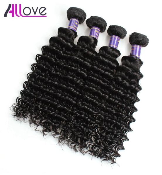 

whole deep wave hair weaves peruvian indian virgin hair bundles 8a brazilian hair bundles 10pcs for black women1008743