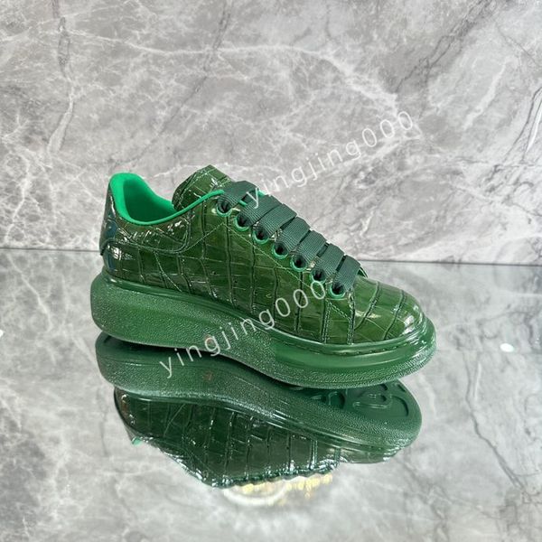 

designer women sneakers women casual shoes platform loafers trainers black leather shoes chunky round head sneaker