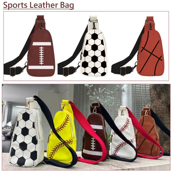 

outdoor bags bling softball soccer beach bag sports leather softball baseball shouder bags girl volleyball totes storage dhl