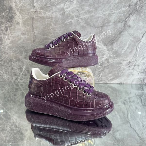 

designer womens sneakers mens casual shoes platform loafers trainers black leather shoes chunky round head sneaker2023