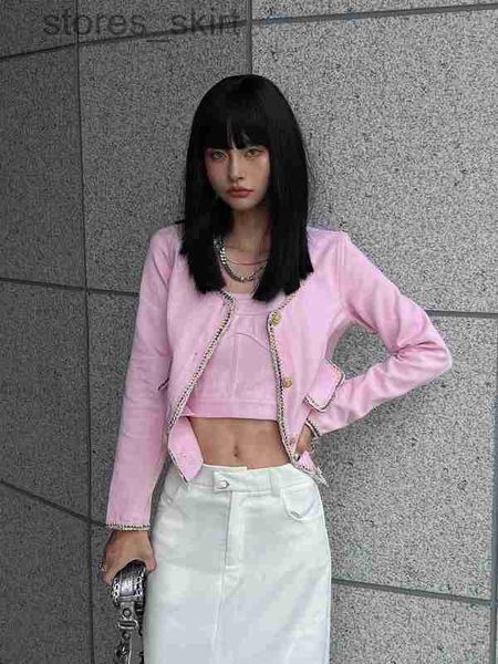 

women's jackets designer denim two-piece women's coat casual spring birthday gift valentine's day christmas thanksgiving gylu, Black;brown