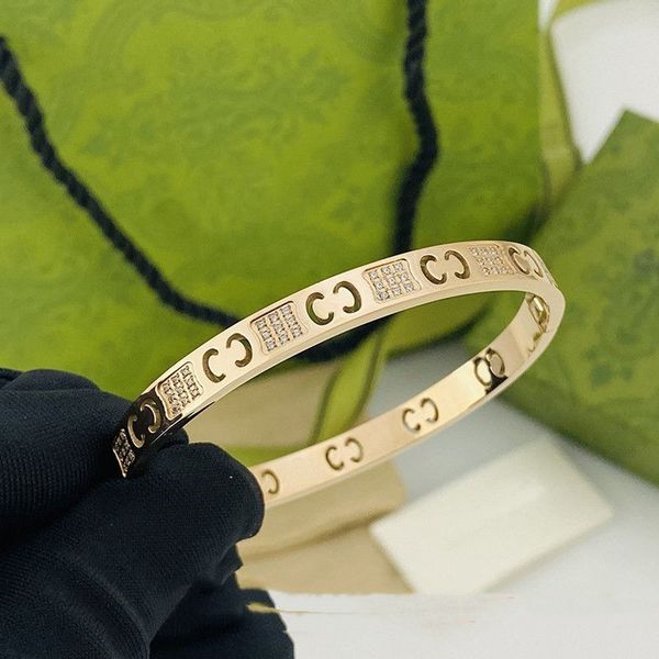

love bracelet designer jewelry gold cuff screw carti bracelets screwdriver bangles titanium steel belcher silver 4cz for womens party gift d, Black