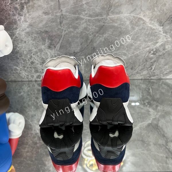 

2023new mens designer sneakers brand sneakers designer trainers women man casual shoes real leather, Black