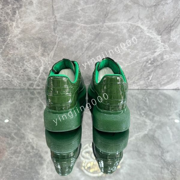 

2023designer women sneakers women casual shoes platform loafers trainers black leather shoes chunky round head sneaker