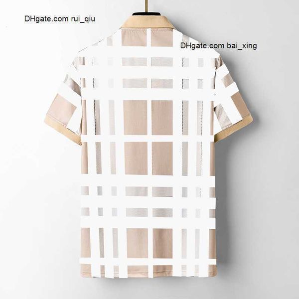 

fashion dropship 2023 designer men's polos shirts men short sleeve t-shirt original single lapel shirt jacket sportswear jogging suit m, White;black