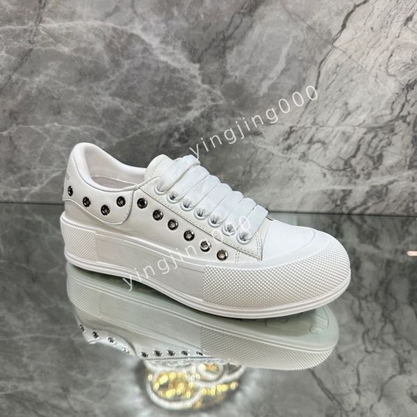 

new fashion designer sneakers brand sneakers designer trainers womens mans casual shoes real leather, Black