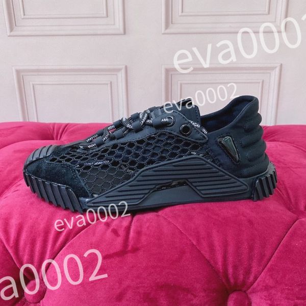 

new luxury designer men casual shoes fashion genuine leather high lace up trainers sneakers men, Black