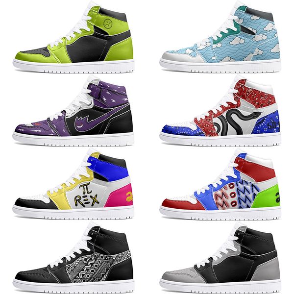 

new winter Customized Shoes 1s DIY shoes Basketball Shoes damping males 1 females 1 Anime Customized Character Trend Versatile Outdoor sneaker