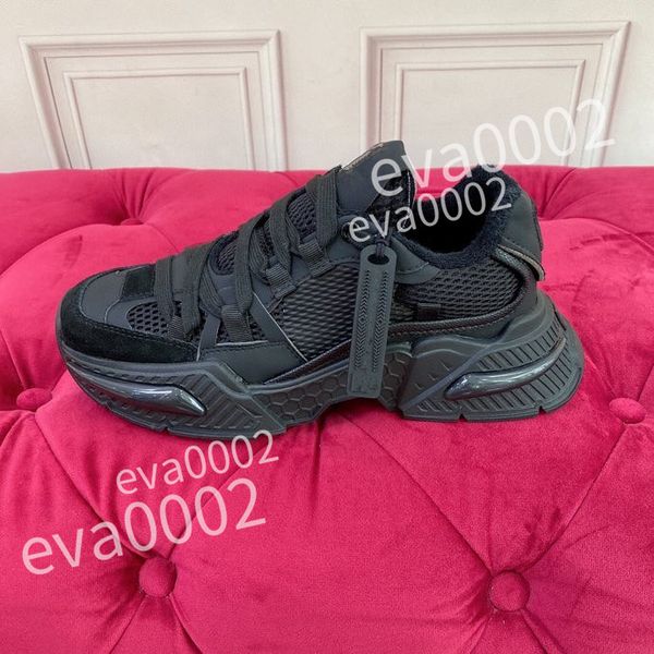 

new shoes women's women's sneaker designer striped fashion retro leather men's sneakers, Black