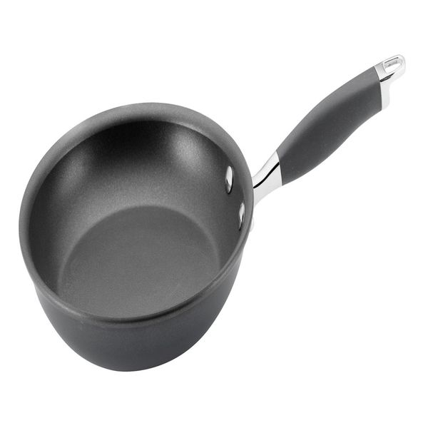 

advanced hard-anodized nonstick frying pan, 10", gray