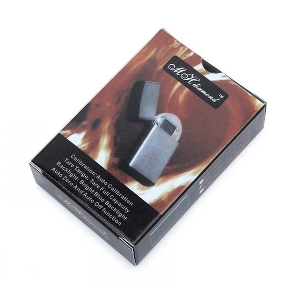 

2023 mini lighter style digital scales for gold and diamond scale jewelry 0.01 balance gram electronic scales with retail box 200g/0.01g 100
