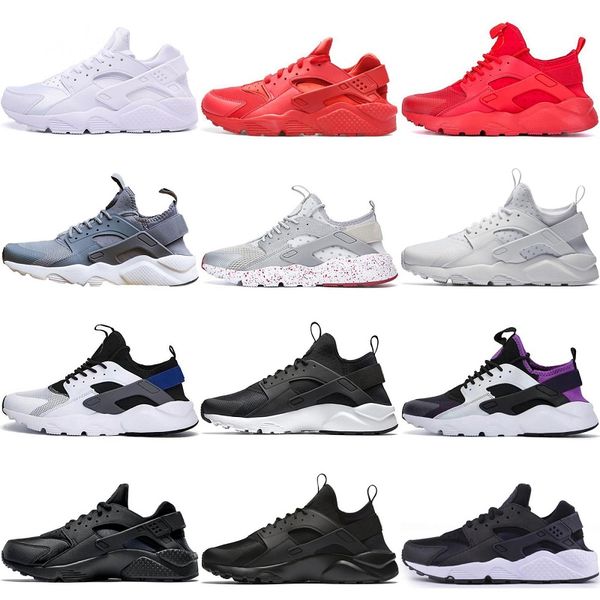 

huarache ultra 4.0 1.0 running shoes designer men women triple black white red grey army green oreo classic fashion outdoor sports trainers