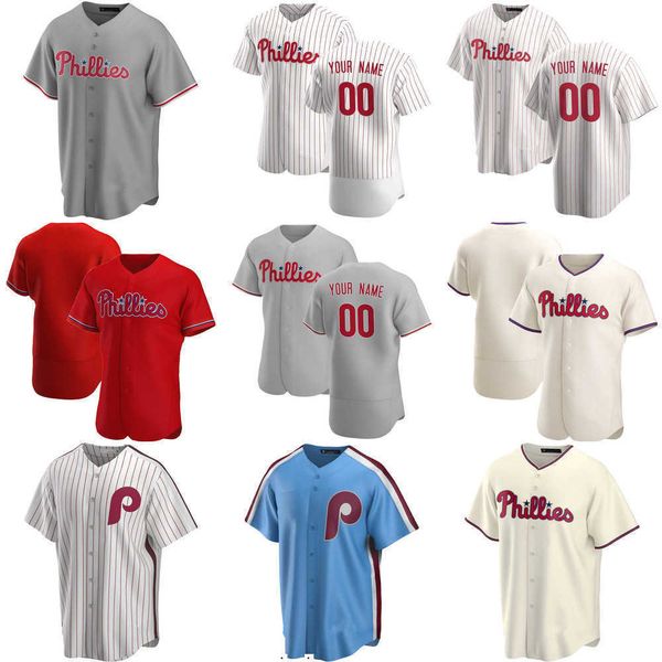 

baseball jerseys 2022 custom jersey mens women youth philadelphia''phillies''2 jean segura 4 scott kingery 5 nick willia, Blue;black