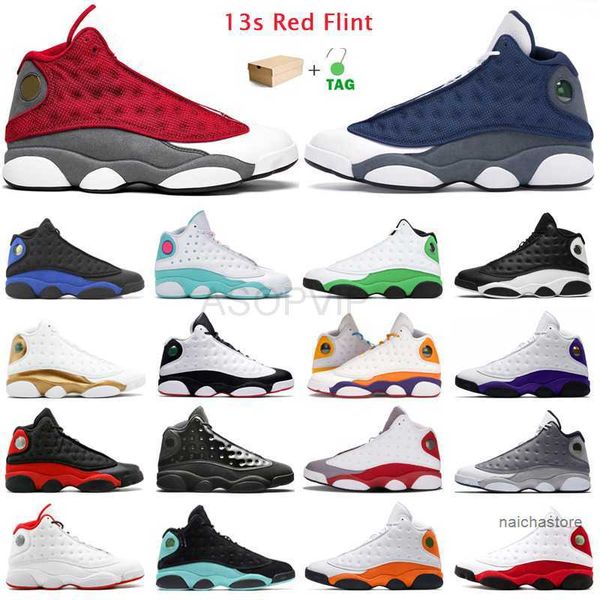 

men women 13s basketball shoes jumpman 13 red flint hyper royal aurora green dmp mens trainers sports sneakers with box
