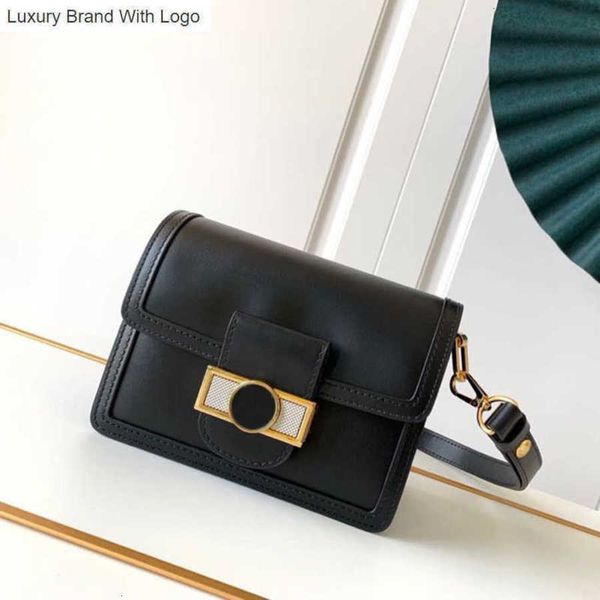 

bag handbags shoulder bags delicate knockoff designer shoulder bag 20cm genuine leather crossbody bag m20747 yl029 fi3e, Black