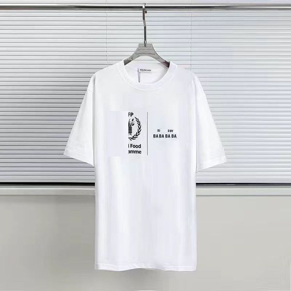 

summer brand mens t shirt fashion men women designers clothing short sleeve casual loose couple tee #s-5xl 01, White;black