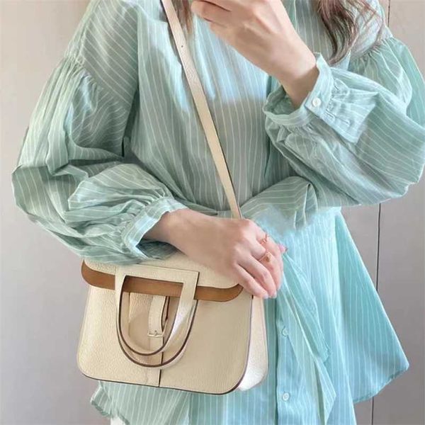 

5a halzans h ermess handmade bags totes handbag designer handbag hazan headband layer togo cowhide new high grade versatile one shoulder han
