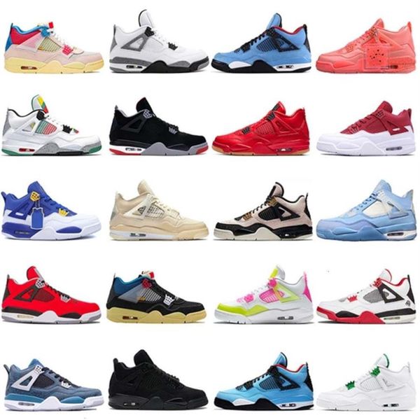 

jumpman 4 4s basketball shoes black cat 2021 jumpman sail neon analyzes for mens womens undefeate fish trainers sneak216s