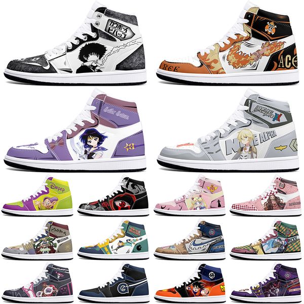 

New diy classics customized shoes sports basketball shoes 1s men women antiskid anime cool customized figure sneakers 0001QJY7