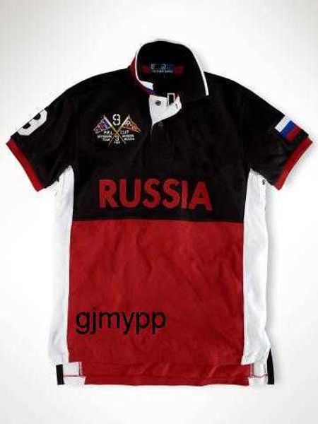 

discounted big horse solid short sleeve summer men's polo shirt national flag pony size s-xxl 1mjy5, White;black