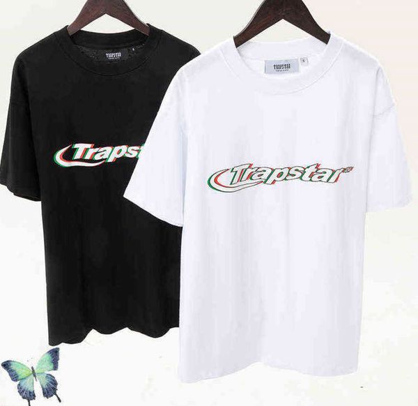

men's t-shirts trapstar high street casual 2 men women cotton t220, Gray