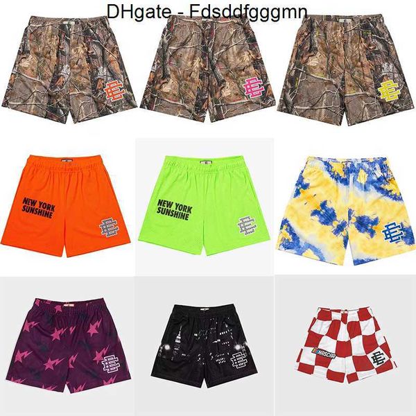 

men's shorts eric emanuel designer mens ee summer running men sports jogging fitness quick dry gym sport short pants size m//xl/2xl/3x, White;black