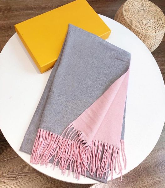 

warm designer scarf cashmere womens scaves big style shawl soft scar fashion winter women design scarves 80x65cm rgxh4631144, Blue;gray