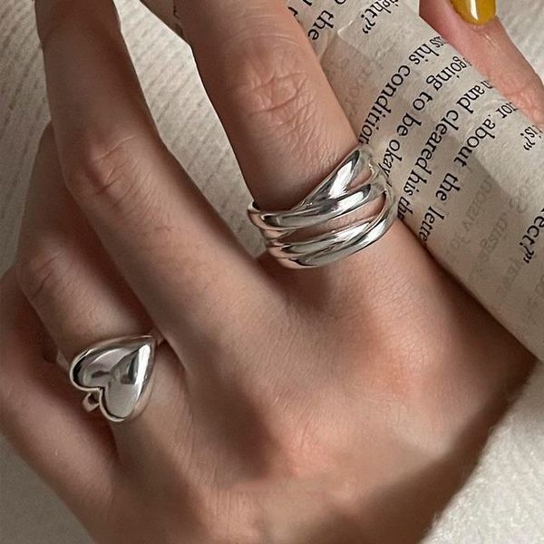 

class rings classic mens designer ring love rings for women luxury ring plated vintage silver letter fashion oval engagement rings friendshi