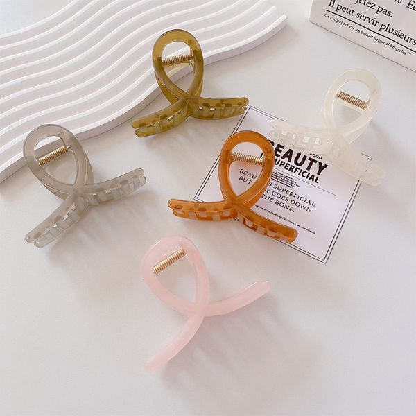 

wholesale hair pins 5 color hair updo grips bath face cleaning hair clips for women girls, Black;brown