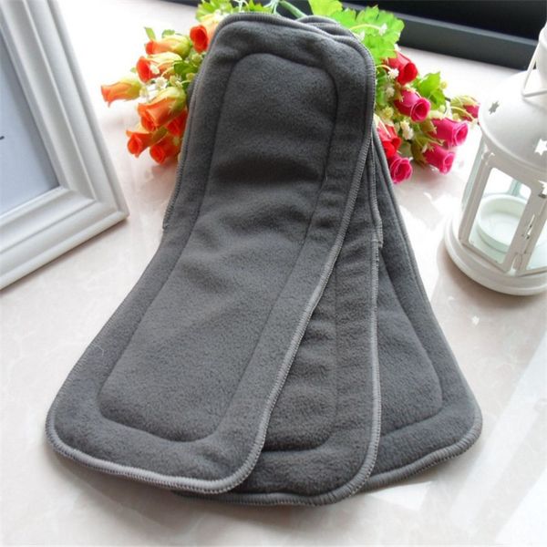 

new thick washable baby 4 layer changing pad bamboo charcoal insert baby product infant diapers environmental cloth soft diaper nappy