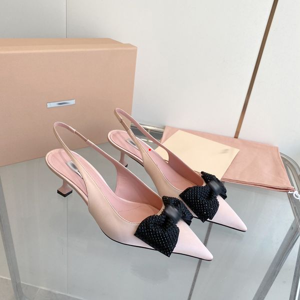 

2023 fashion dress shoes small fragrance light mouth single shoes sandals women's color matching french thick heel baotou back empty hi, Black