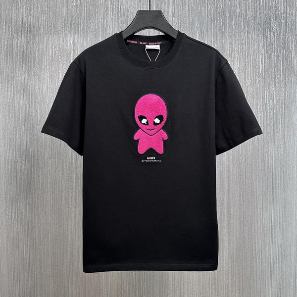 

23ss summer men cotton tee plus size t shirt towel logo vintage fashion skateboard streetwear tshirt 3xl 4211, Black;brown