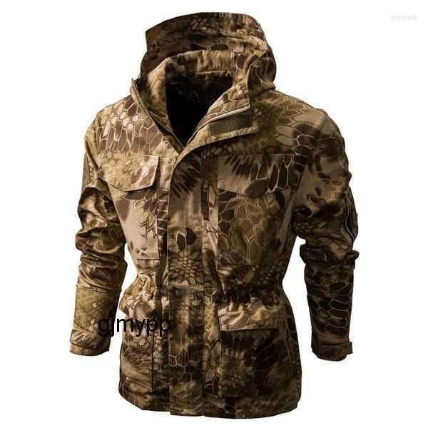 

men's jackets classic men tactical jacket fashion casual camo hooded outdoor shooting sports mountaineering suit winter windproof coat, Black;brown