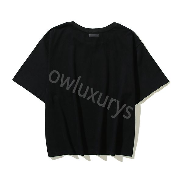 

mens stylist t shirt men clothing fashion tshirt womens t-shirts short sleeve lovers luxury designers clothes lady casual essen tee, White;black