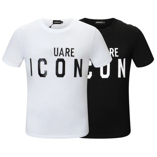 

dsq mens t-shirts 2023 new designer shirt for men womens shirts fashion with letters casual summer short sleeve man tee woman clothing size, White;black