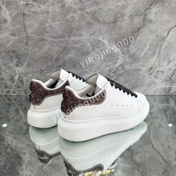 

2023fashion womens sneakers womens casual shoes platform loafers trainers black leather shoes chunky round head sneaker
