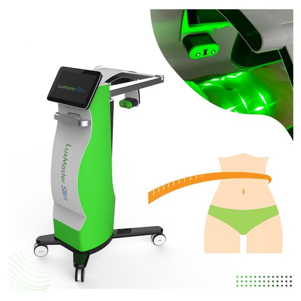 

green laser lipo machine 10d emerald green light 532nm body shaping celluite removal equipment