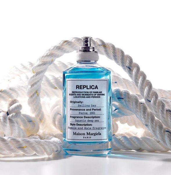 

perfume 3.4 fl.oz body spray 100ml long time leaving popular blue glass bottle nautical diary fragrance edp floral ing