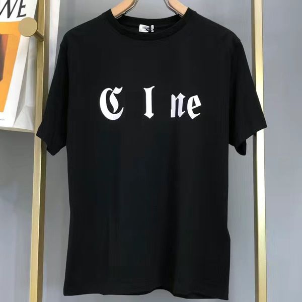 

famous mens t shirt polos men women couples casual short sleeve mens round neck stylist tees #s-5xl, White;black