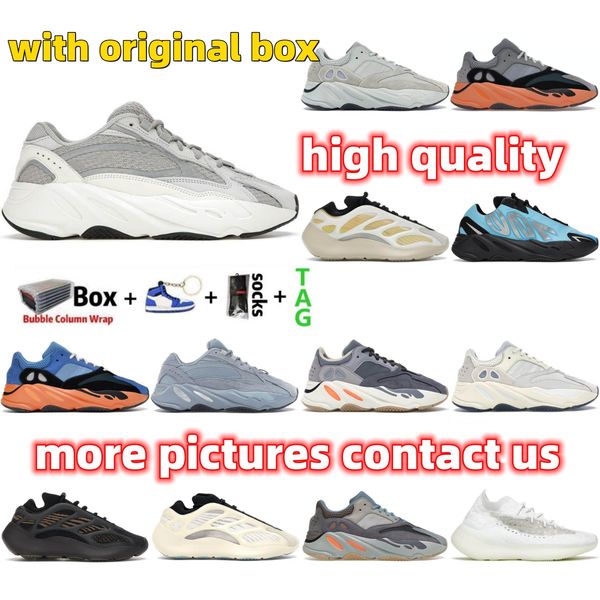 

2023 wave casual shoes 700s basketball shoes hi res red blue static cream bright hospital blue vanta solid grey inertia utility black analog