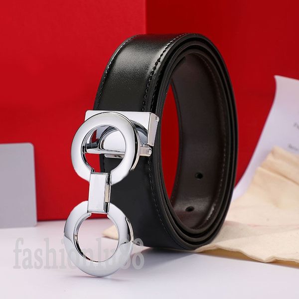 

retro style belts for men designer belt plated silver smooth buckle ceinture homme about suit decorative cowhide luxury belt fashion popular, Black;brown