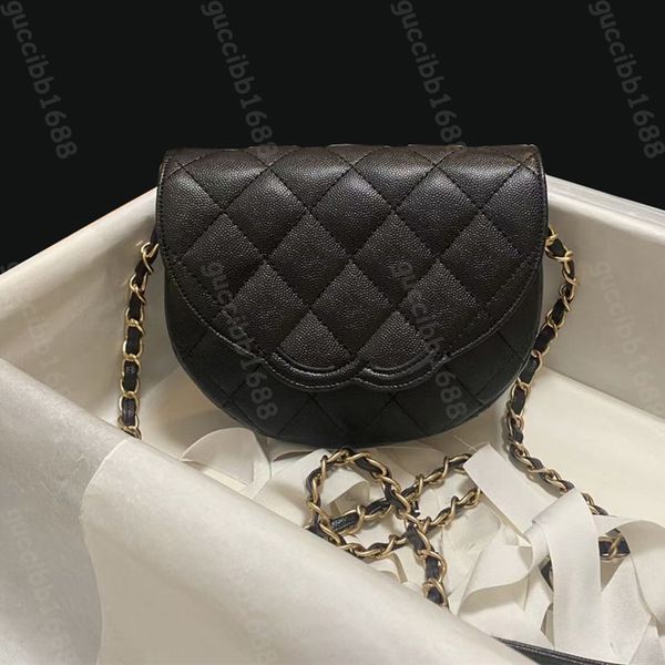 

10a mirror quality designers mini messenger bags 19cm womens classic quilted flap bag haas real leather black purse handbag crossbody should