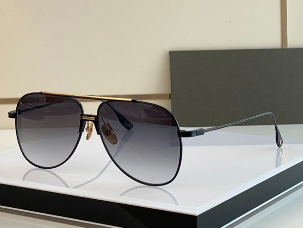 

a dita alkamx two dts101 sunglass for mens designer sunglasses frame fashion retro luxury womens eyeglasses business simple design mens pres, Black